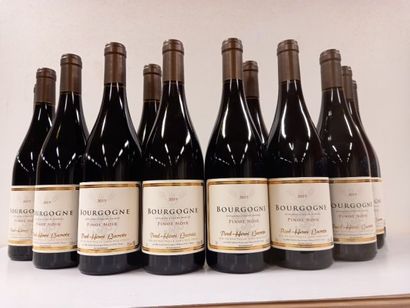 null 12 bouteilles de Bourgogne Pinot Noir 2019 Paul Henri Lacroix