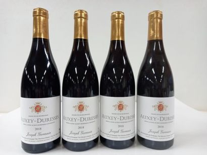 null 4 bouteilles de Auxey Duresse Rouge récolte 2018 Joseph Germain
