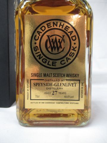 null Whisky Single Malt 1991. Distillerie Speyside Glenlivet. Mise en bouteille en...