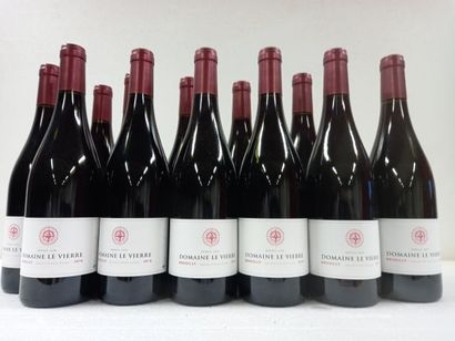 null 15 bouteilles de Domaine Le Vierre Grand Cru du Beaujolais 2018 SCE du Château...