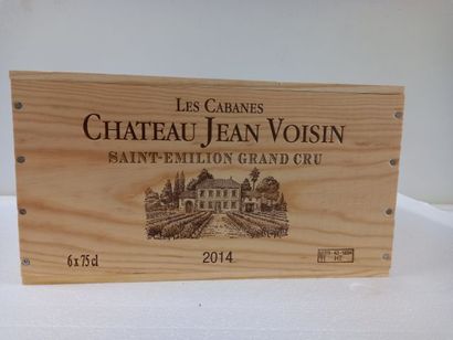 null 6 bouteilles de Château Jean Voisin St Emilion Grand cru Les Cabanes 2014. ...