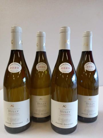 null 4 bouteilles de Rully Blanc 2020 Chaponnière André Goichot
