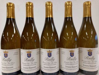 null 4 bouteilles de Rully Blanc Premier Cru 2020 Les Cloux Joseph Germain