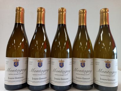 null 5 bouteilles de Montagny Récolte 2020 Bourgogne Joseph Germain
