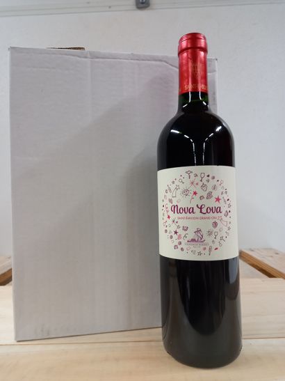 null 6 bouteilles de Saint Emilion Grand Cru 2014 Nova-Lova Vignobles Bardet