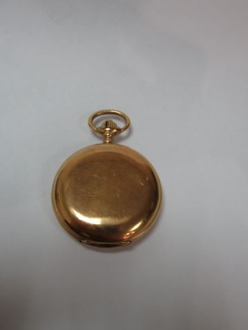 null Watch soap in yellow gold 18 KT, eagle head hallmark. Diameter 5 cm. Gross weight:...