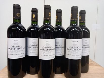 null 6 bottles of Saint Emilion Grand Cru 2014 Château Haut Fonrazade Vignobles ...