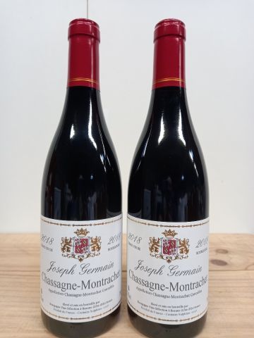 null 2 bottles of Chassagne Montrachet Rouge 2018 La Récolte Joseph Germain