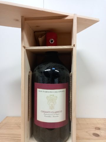 null Double Magnum (300cl) Chianti classico 2019 wooden case Grand Vintage San Frabiano...