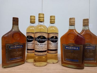 null Lot including : 

3 Whiskey MC Cormach'S Exclusive Irish Prenum limited edition...