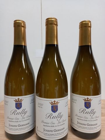 null 3 bottles of Rully 1er Cru les cloux 2020 Blanc Joseph Germain