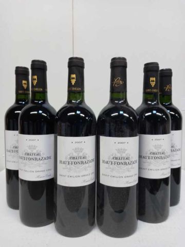 null 6 bottles of Saint Emilion Grand Cru 2007 Château Haut Fonrazade M. Carlos owner...