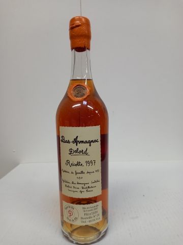 null Rare Bottle Bas-Armagnac 1997 Brut de Brut this Bottle of 70cl carries the n°...