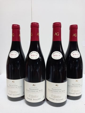 null 4 bottles of Bourgogne Hautes Côtes de Nuits 2017 André Goichot
