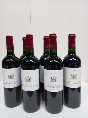 null 6 bottles of Saint Emilion Grand Cru 2014 Château La Fleur Tapon winemaker Nicole...