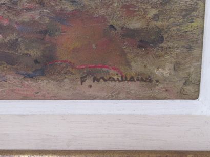 null Fernand MAILLAUD (1862-1948)

Les cueilleurs 

Huile sur toile.

Signée en bas...