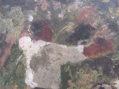 null Fernand MAILLAUD (1862-1948)

Les cueilleurs 

Huile sur toile.

Signée en bas...