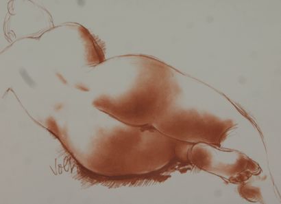 null Antoniucci VOLTI (1915-1989)

Nu allongé sur le ventre vu de dos

Lithographie...