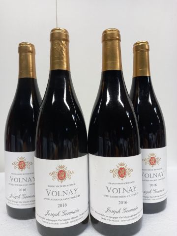 null 4 bottles of Volnay Burgundy 2016 Joseph Germain Très Grand Vin de Bourgogn...