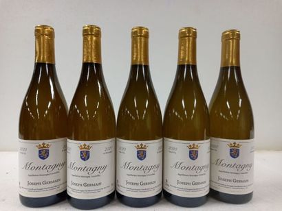 null 5 bouteilles de Montagny 2020 Bourgogne Grand Vin de la Bourgogne Joseph Ge...
