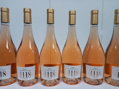 null 12 bottles of Rosé Château Saint Pierre 2020 La Cuvée Exceptionnelle 1118 Gobbi...