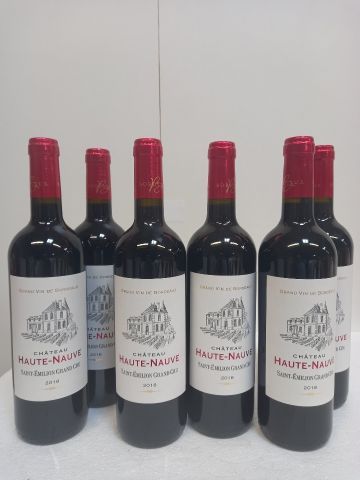 null 6 bouteilles de Saint Emilion Grand Cru 2018 Château Haute Nauves propriétaire...