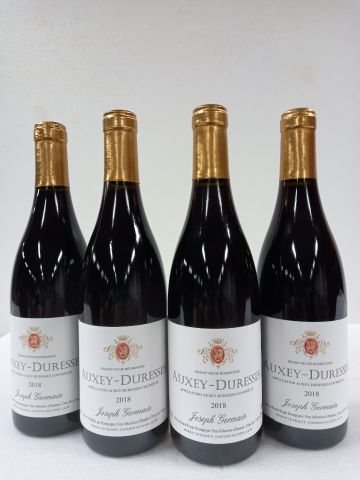 null 4 bouteilles de Bourgogne Auxey-Duresse Rouge 2018 Joseph Germain