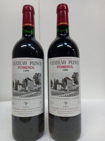 null 2 bouteilles de Pommerol 1999 Château Plince Vignoble Moreau