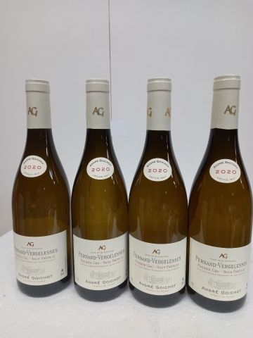 null 4 bottles of Pernand Vergelesse 2020 1er Cru Sous Frétille Blanc André Goic...