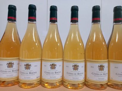 null 8 bouteilles de Côtes du Rhône Blanc 2013 Louis D'Armont Parfait
