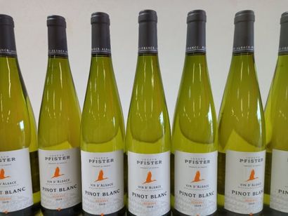 null 7 bouteilles de Pinot Blanc Alsace 2019 La réserve Domaine Joseph Pfister