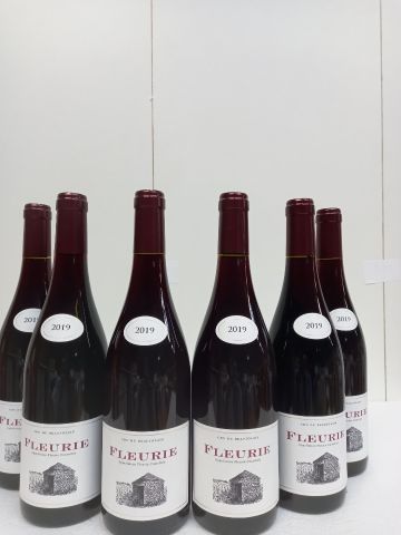 null 6 bouteilles de Fleurie Cru du Beaujolais 2019