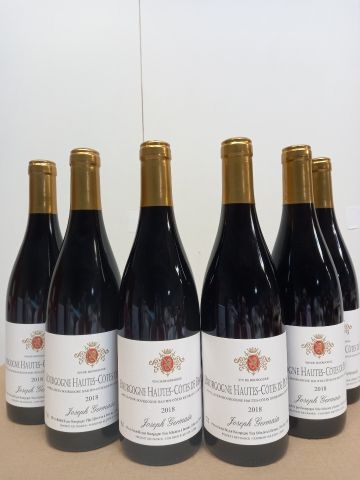 null 6 bouteilles Hde autes Côtes de Beaune 2018 Bourgogne Joseph Germain