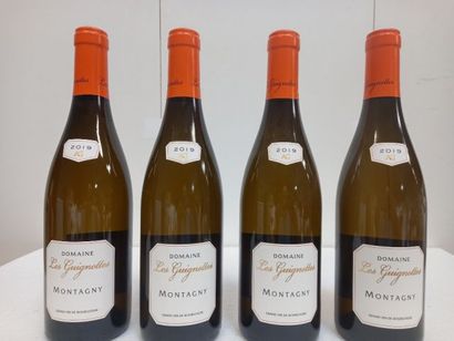 4 bouteilles de Montagny 2019 Domaine des...