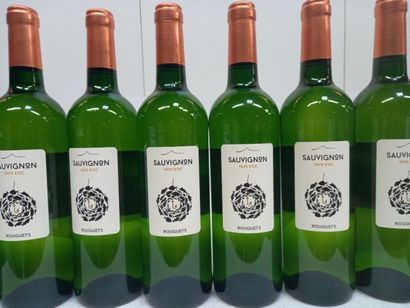 null 12 bouteilles de Domaine du Rouquets 2018 Sauvignon Blanc Les Vignerons du Pic-...
