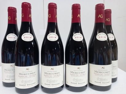 6 bouteilles de Mercurey 1er Cru Les Byots...