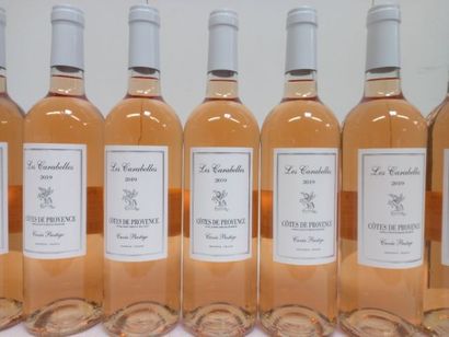 12 bouteilles de Côtes de Provence Rosé 2019...