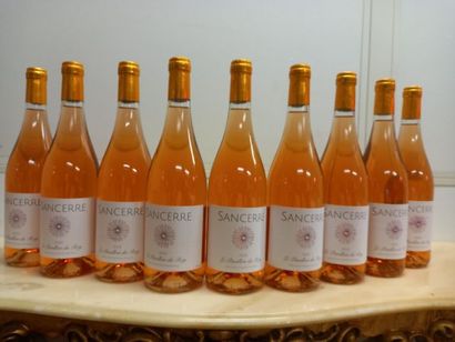 9 bouteilles de Sancerre Rosé 2020 Le Pavillon...