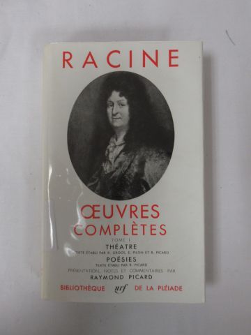 null LA PLEIADE, Racine "Œuvres complètes", tome 1, 1960.