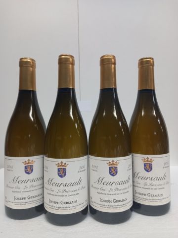 null 4 bouteilles de Meurault Blanc 1er Cru 2015 La Pièce sous Le Bois Grand Millésime...