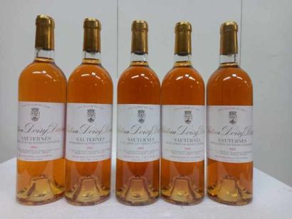 null 5 bouteilles de Sauternes 2002 Château Doisy Daëne Grand Cru Classé