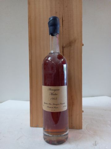 null Bottle Armagnac Mader 1963 70cl 40% vol
