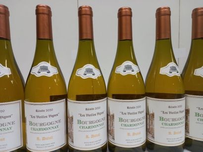 null 8 bottles of Burgundy Chardonnay Harvest 2020 Vieilles Vignes R. Dutoit