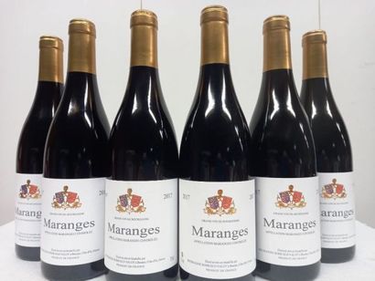 null 6 bottles of Grand Vin de Bourgogne 2017 Maranges Remuald Valot