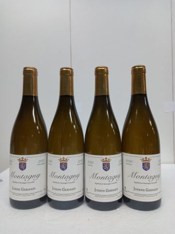 null 4 bottles of Bourgogne Montagny Blanc 2020 Joseph Germain