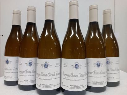 null 6 bottles of Haut-Côtes de Beaune 2017 Blanc Royé Labaume