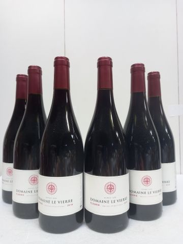 null 12 bottles of Domaine Le Vierre Fleurie 2019 Cru du Beaujolais Excellent Vi...
