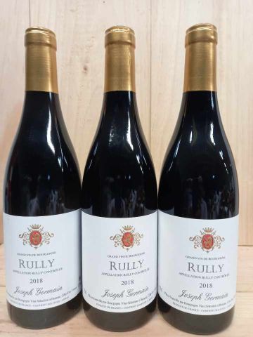 null 4 bottles of Rully Rouge Burgundy 2018 Joseph Germain