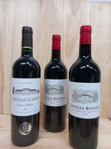 null Lot of 3 bottles:

2 Chateau Boutisse 2013 Saint Emilion Grand Cru Manual Harvest...