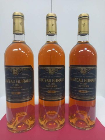 null 3 bottles of Château Guiraud 1999 1er Cru Classé Sauternes